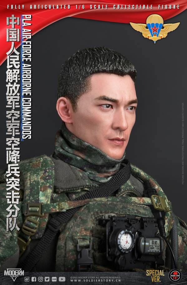 Chinese People's Liberation Army Air Force Airborne Assault Unit 1/6