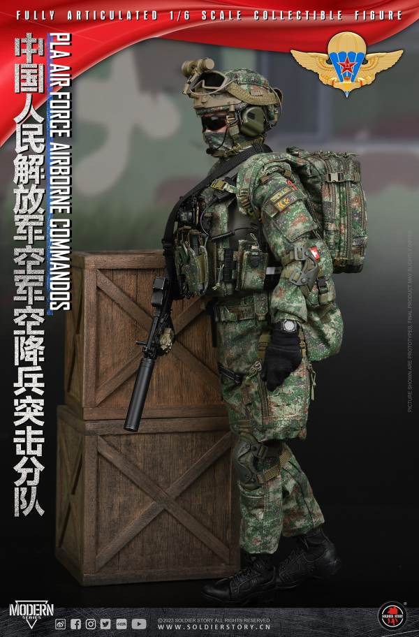 Chinese People's Liberation Army Air Force Airborne Assault Unit 1/6