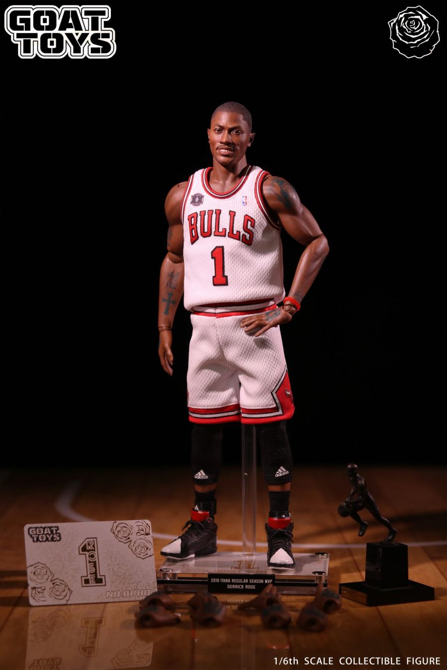 NBA Chicago Bulls Rose MVP Set 1/6