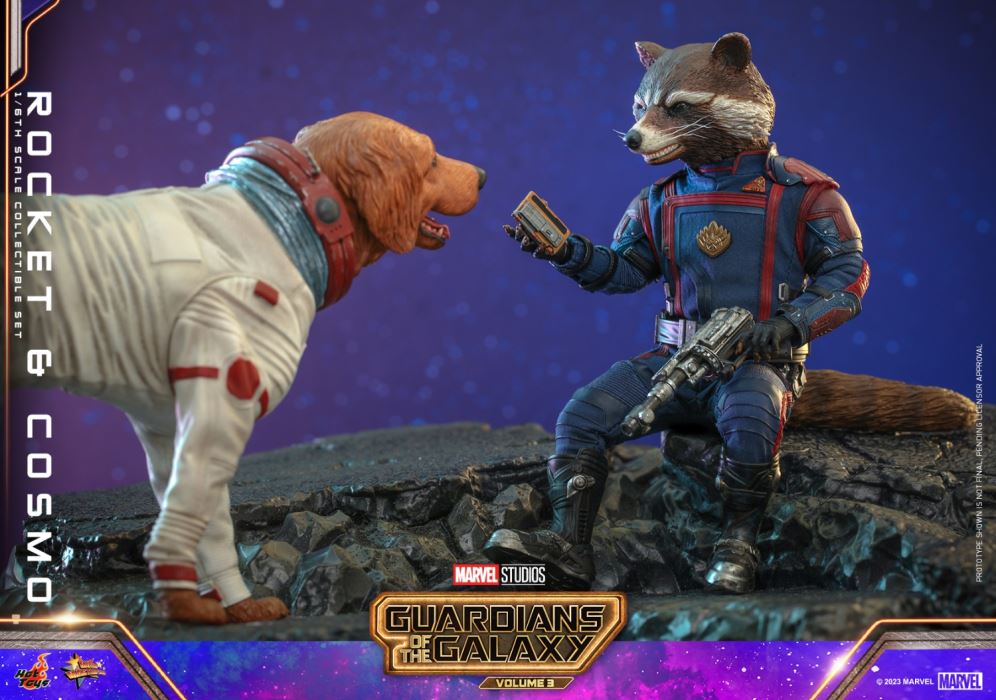 Guardians of the Galaxy 3 - Rocket and Cosmo Collectible Set 1/6