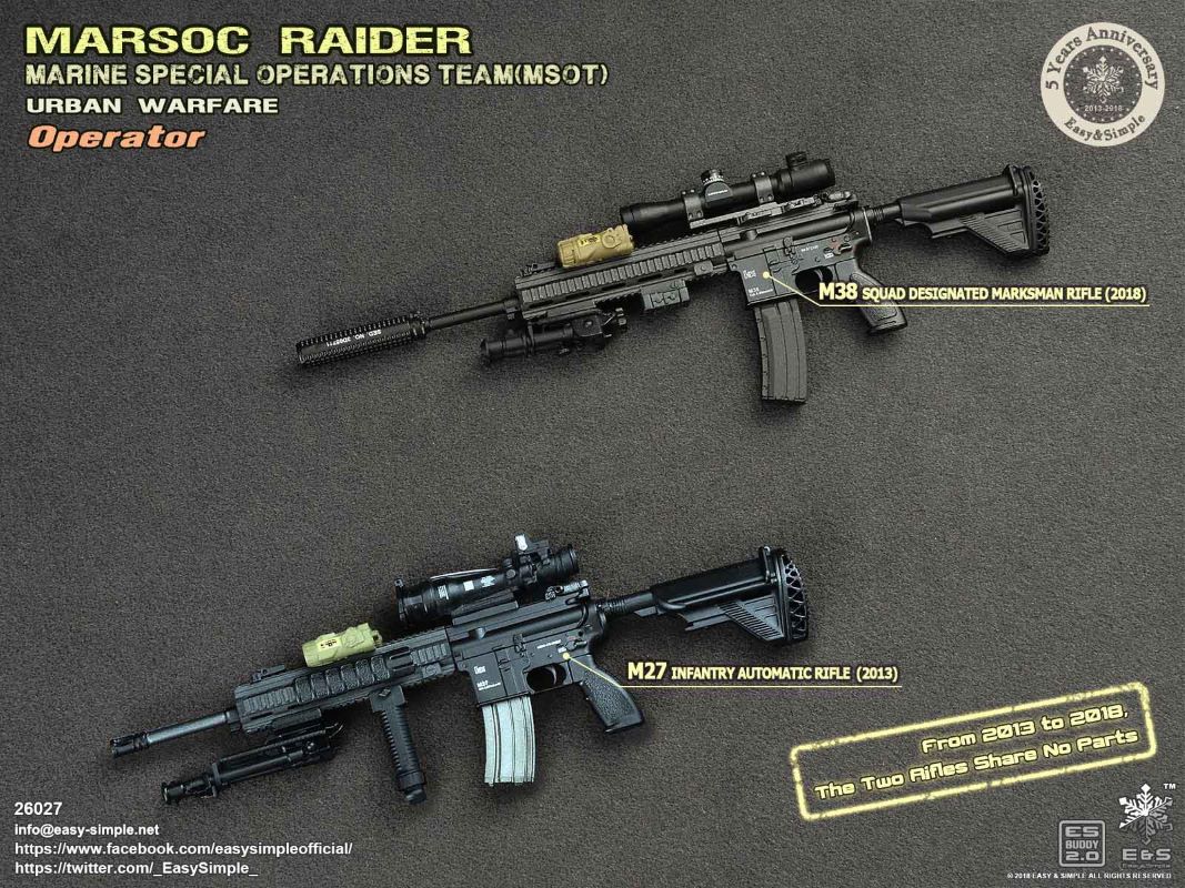 MULTI-ROLES RIFLE KIT M27/M38 1/6