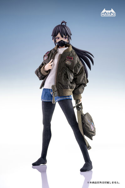 CS-007 Doll Costume Flight Jacket, Shoulder Bag Set (DOLL ACCESSORY)