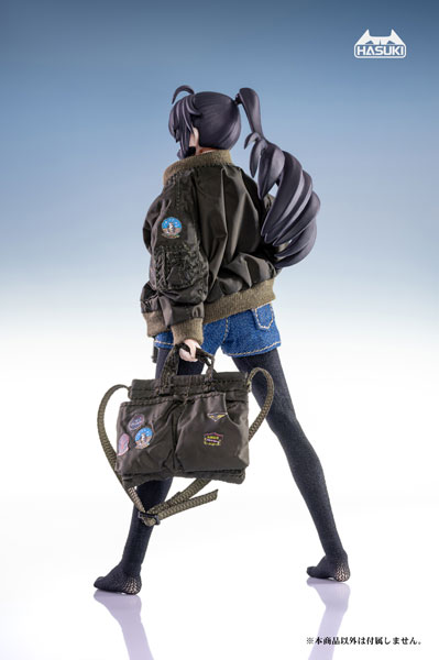 CS-007 Doll Costume Flight Jacket, Shoulder Bag Set (DOLL ACCESSORY)