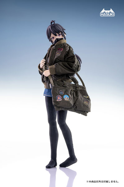 CS-007 Doll Costume Flight Jacket, Shoulder Bag Set (DOLL ACCESSORY)