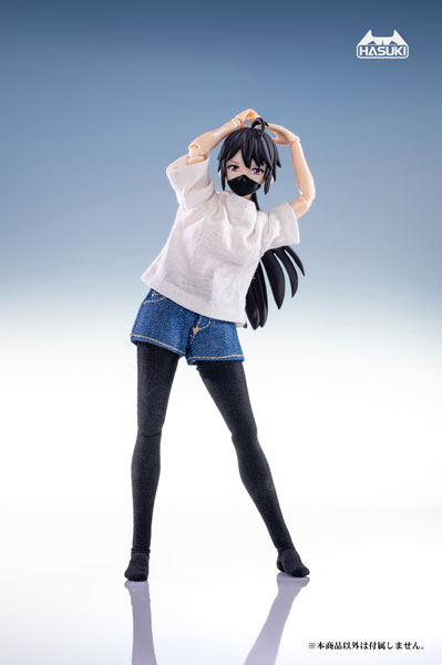 CS-008 Doll Costume T-shirt, Denim Short Pants, Tights Set (DOLL ACCESSORY)