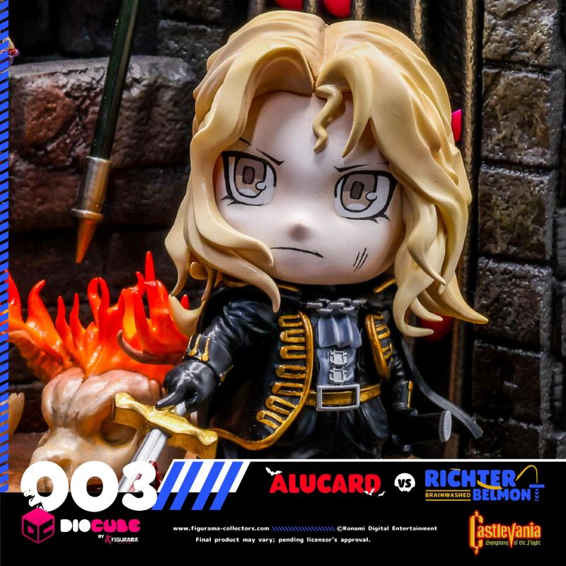Diocube Alucard VS Richter Belmont (Castlevania)