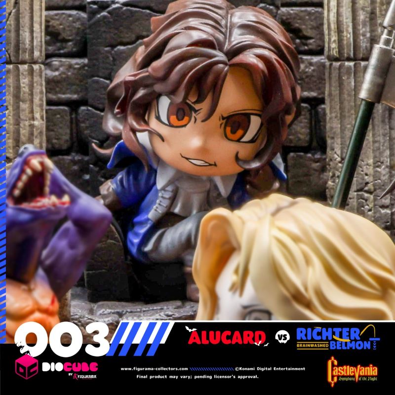 Diocube Alucard VS Richter Belmont (Castlevania)