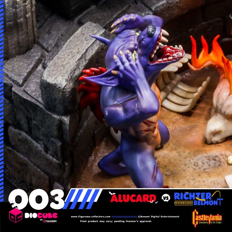 Diocube Alucard VS Richter Belmont (Castlevania)