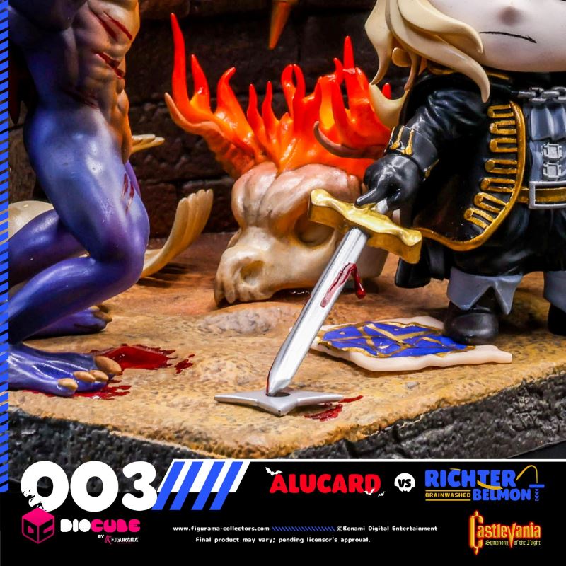 Diocube Alucard VS Richter Belmont (Castlevania)