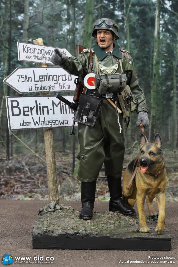 World War II Street Sign Universal Accessory Kit 1/6