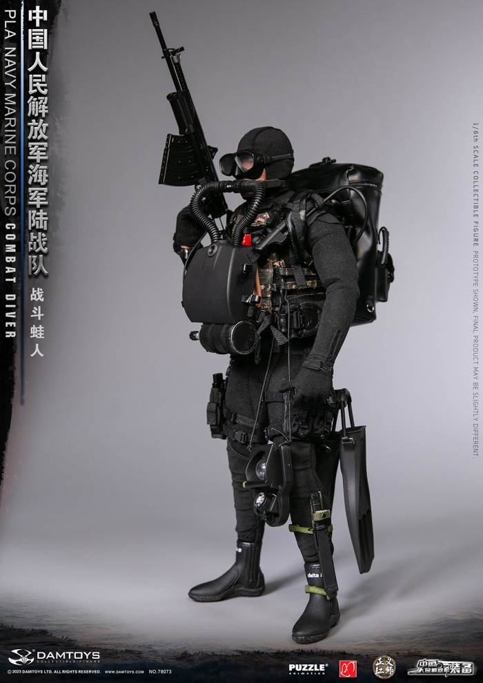 Chinese People's Liberation Army Marine Corps - Combat Frogman 1/6