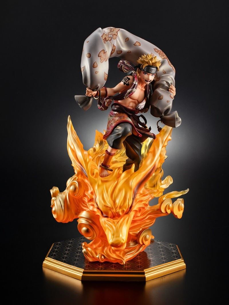 PreciousG.EM Series Naruto Shippuden Uzumaki Naruto Fujin & Uchiha Sasuke Raijin -Raijin-