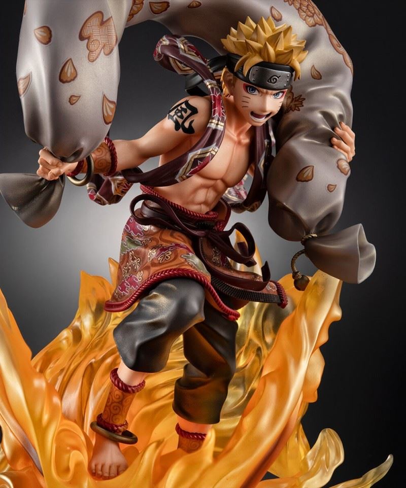 PreciousG.EM Series Naruto Shippuden Uzumaki Naruto Fujin & Uchiha Sasuke Raijin -Raijin-
