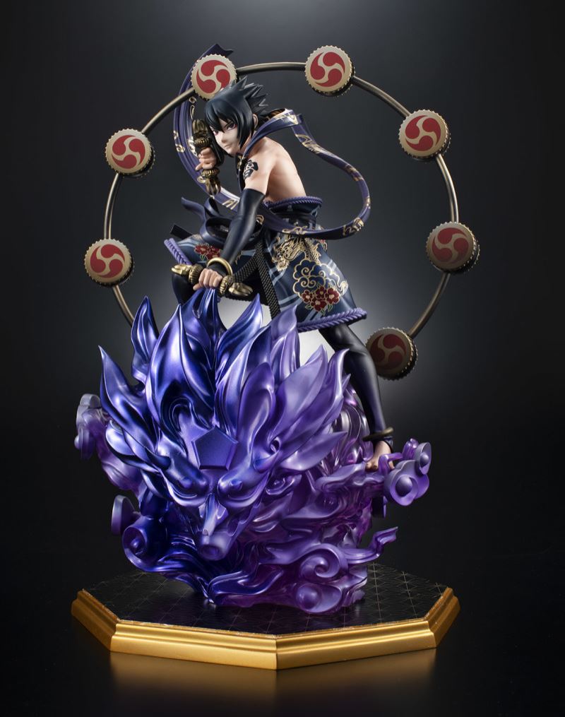 PreciousG.EM Series Naruto Shippuden Uzumaki Naruto Fujin & Uchiha Sasuke Raijin -Raijin-