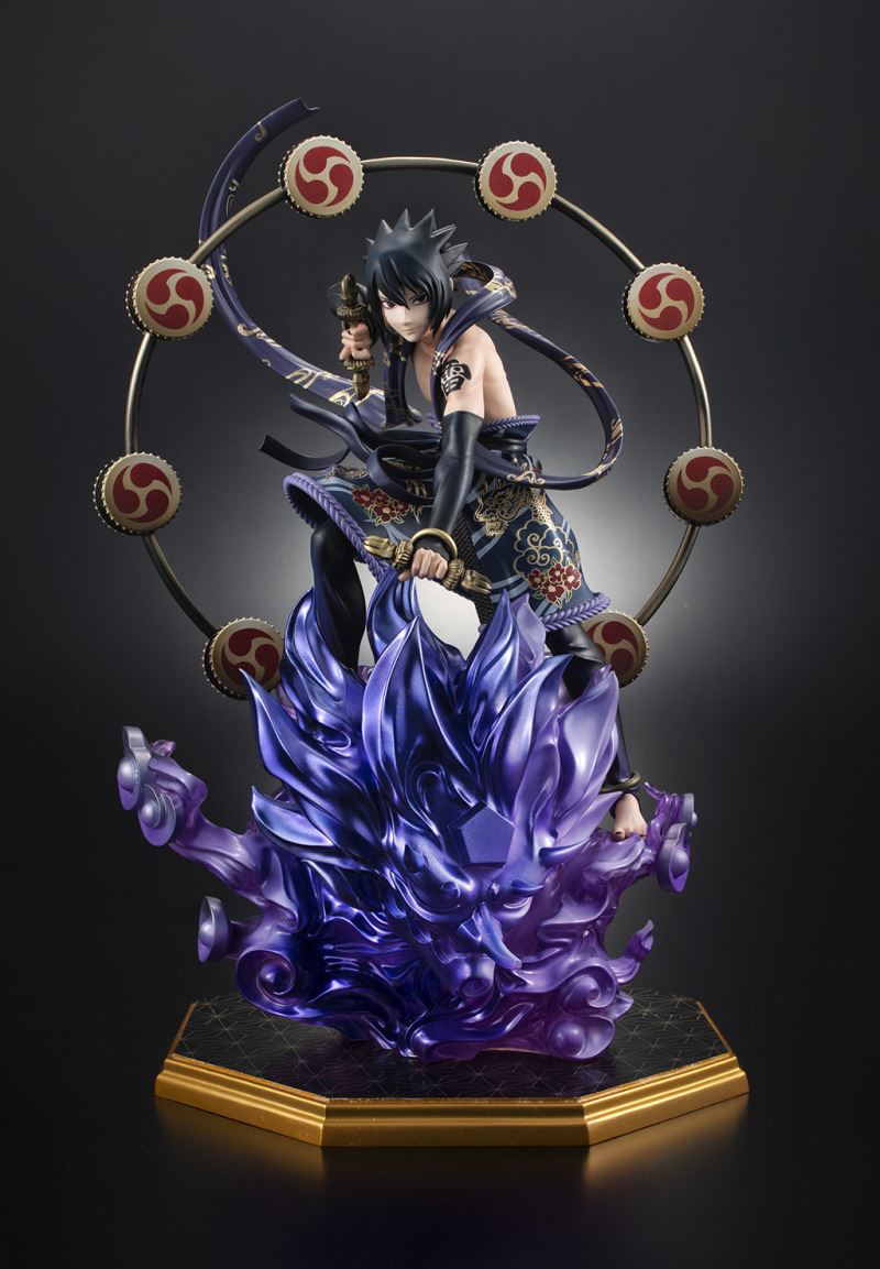 PreciousG.EM Series Naruto Shippuden Uzumaki Naruto Fujin & Uchiha Sasuke Raijin -Raijin-