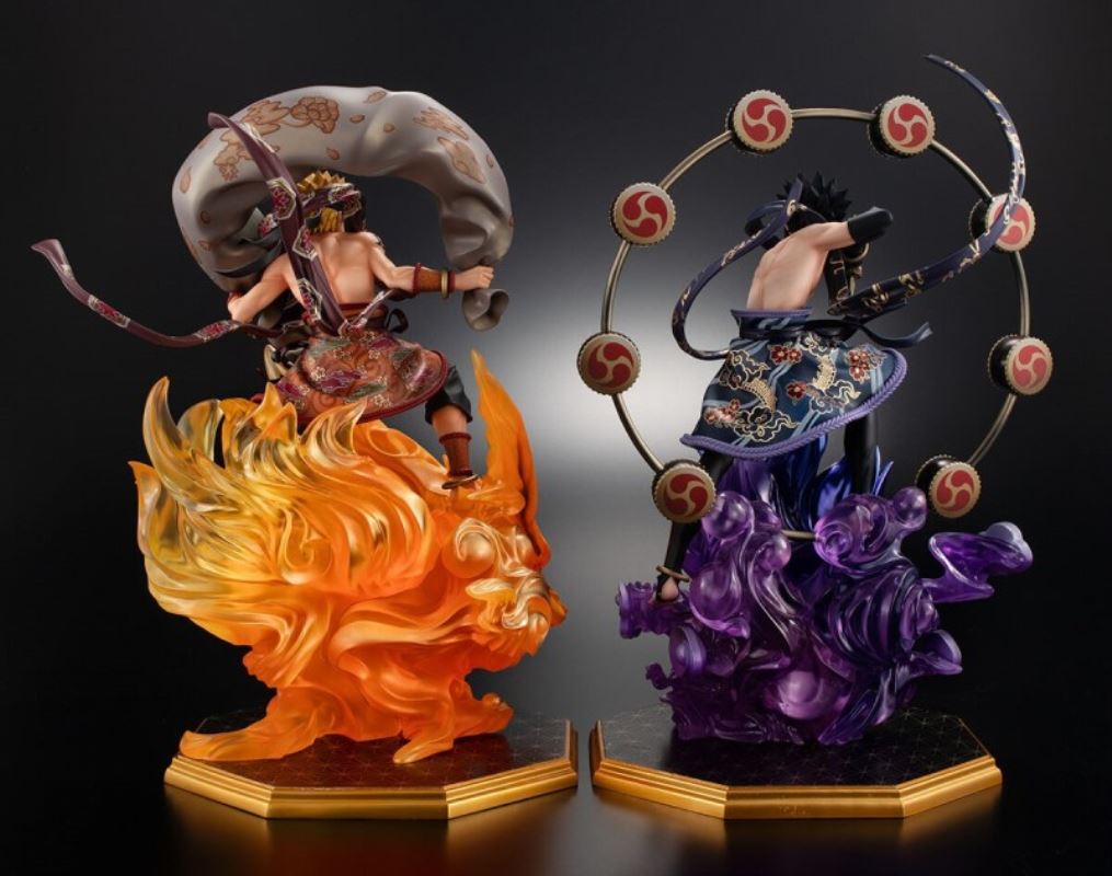 PreciousG.EM Series Naruto Shippuden Uzumaki Naruto Fujin & Uchiha Sasuke Raijin -Raijin-