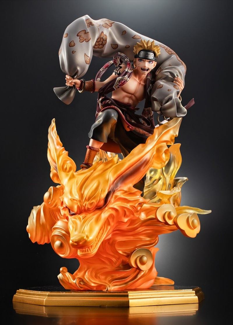 PreciousG.EM Series Naruto Shippuden Uzumaki Naruto Fujin & Uchiha Sasuke Raijin -Raijin-