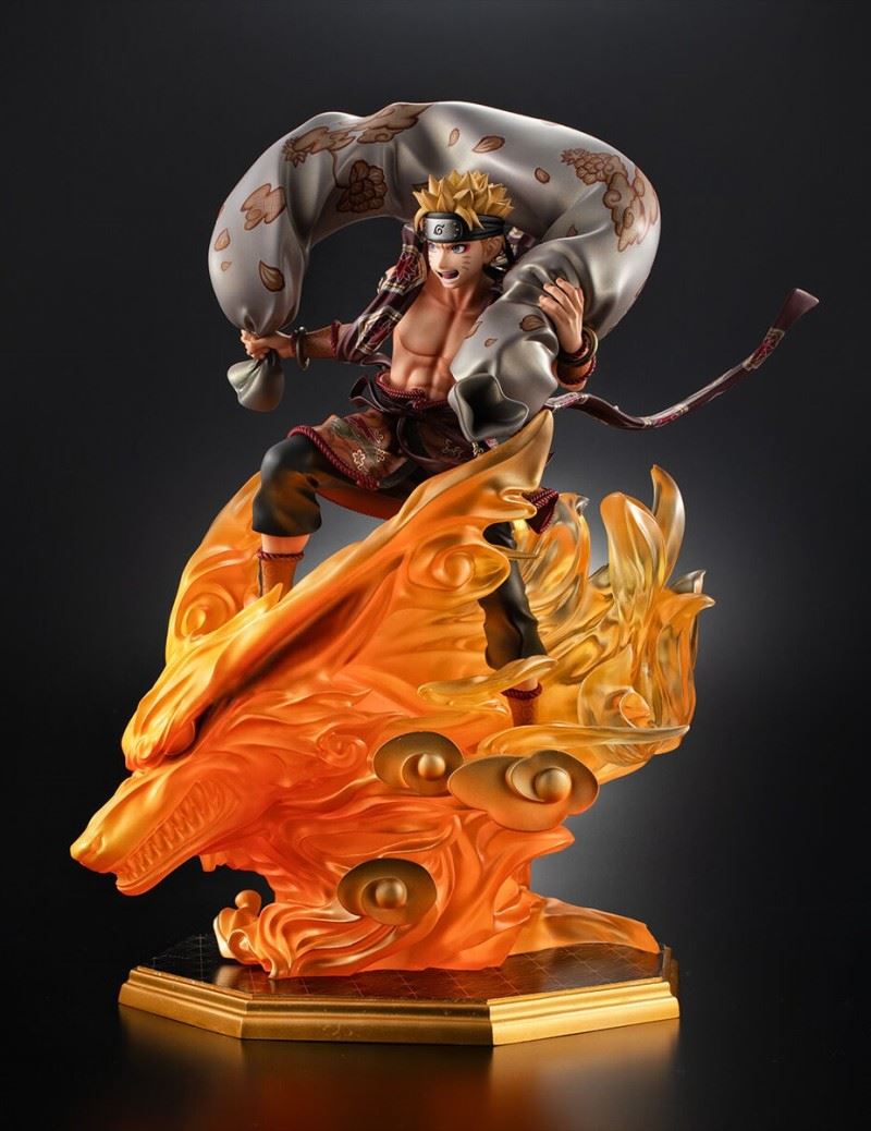 PreciousG.EM Series Naruto Shippuden Uzumaki Naruto Fujin & Uchiha Sasuke Raijin -Raijin-
