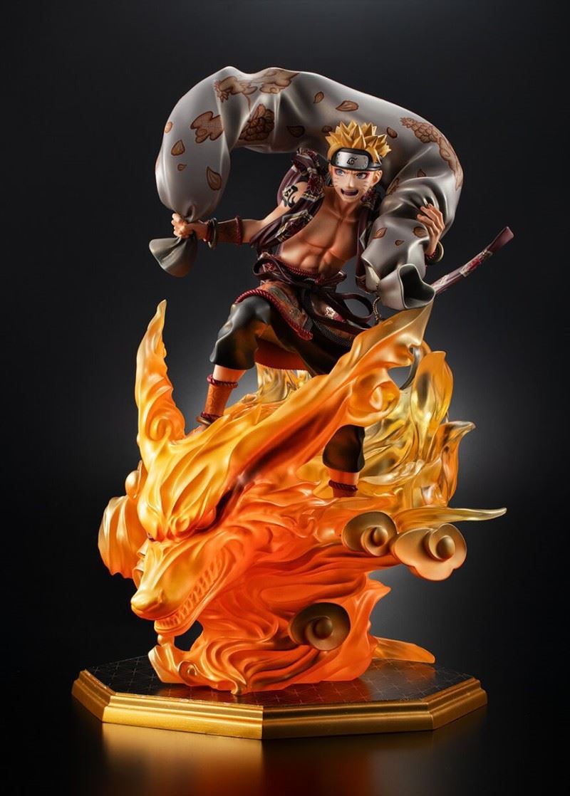 PreciousG.EM Series Naruto Shippuden Uzumaki Naruto Fujin & Uchiha Sasuke Raijin -Raijin-