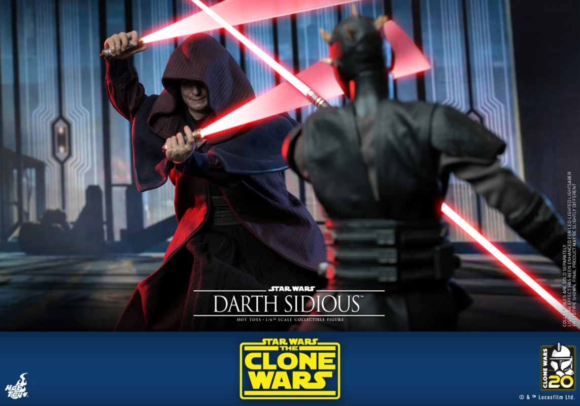 Star Wars: The Clone Wars Darth Sidious 1/6