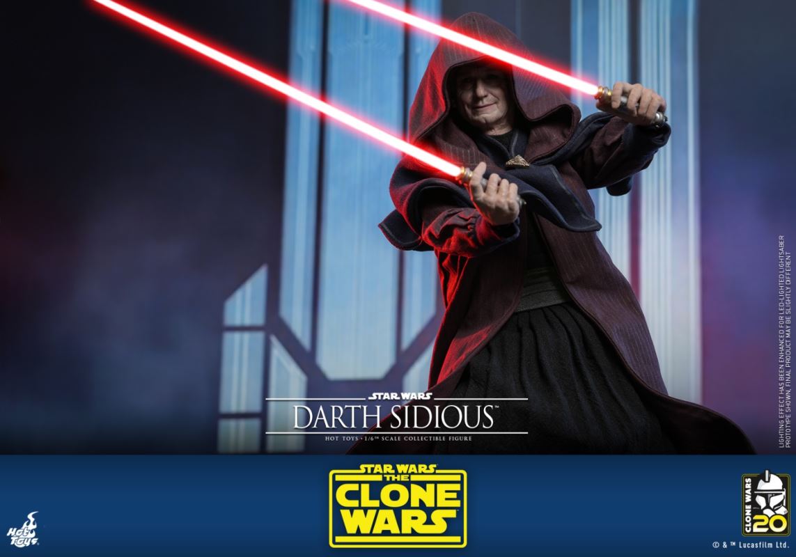 Star Wars: The Clone Wars Darth Sidious 1/6