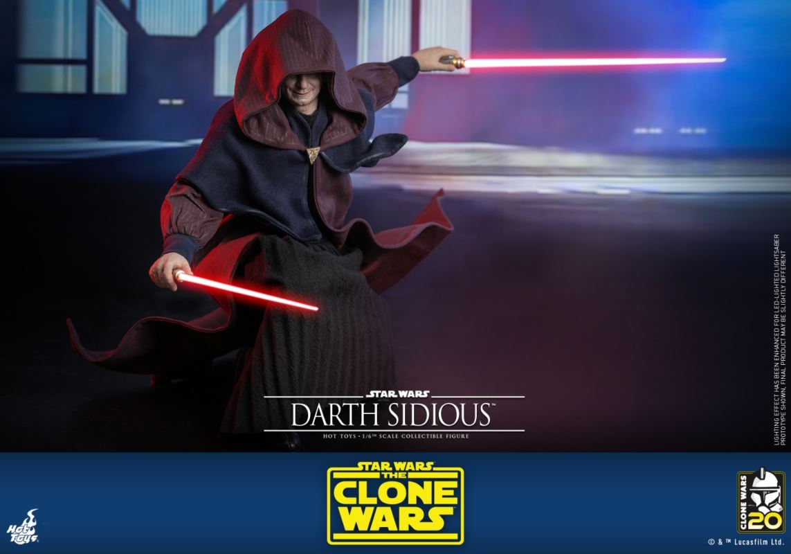 Star Wars: The Clone Wars Darth Sidious 1/6