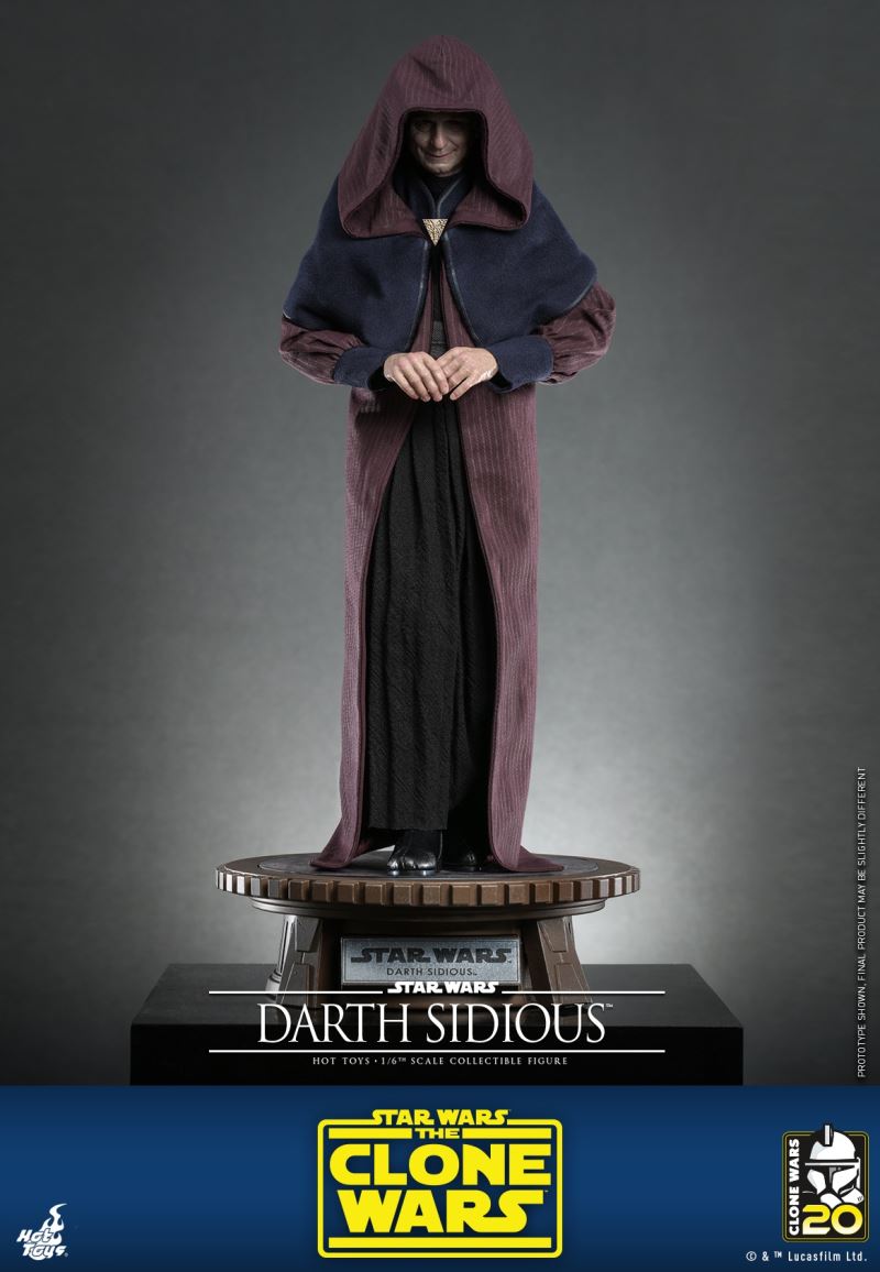 Star Wars: The Clone Wars Darth Sidious 1/6