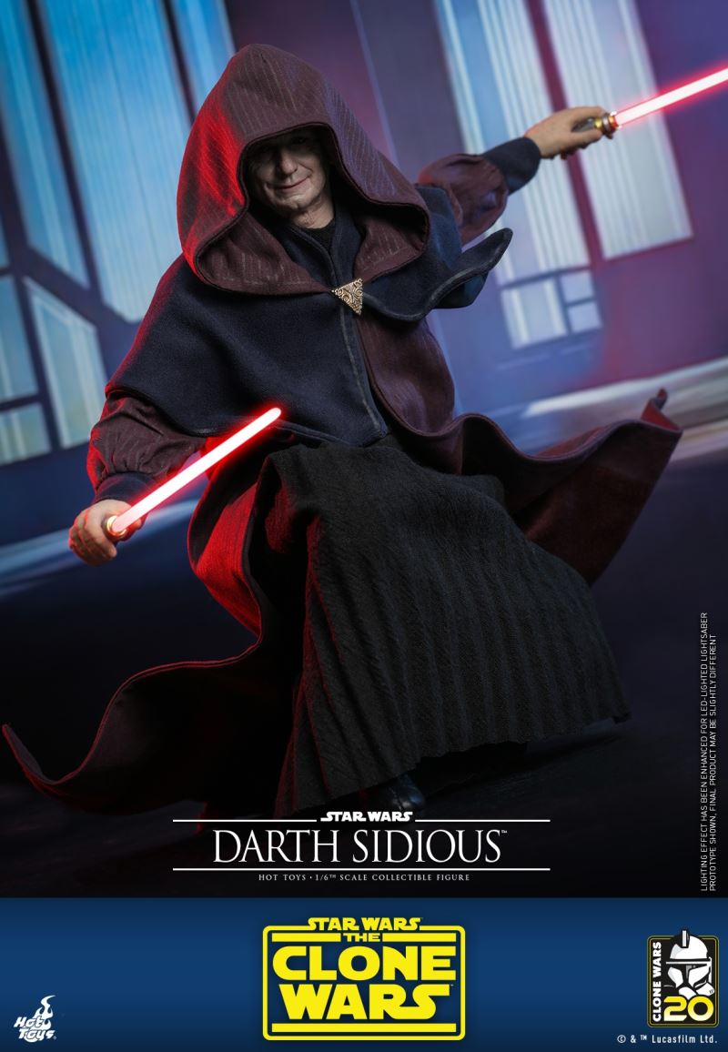 Star Wars: The Clone Wars Darth Sidious 1/6