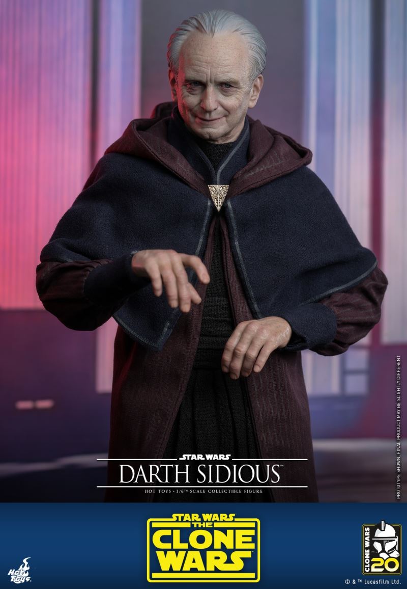 Star Wars: The Clone Wars Darth Sidious 1/6