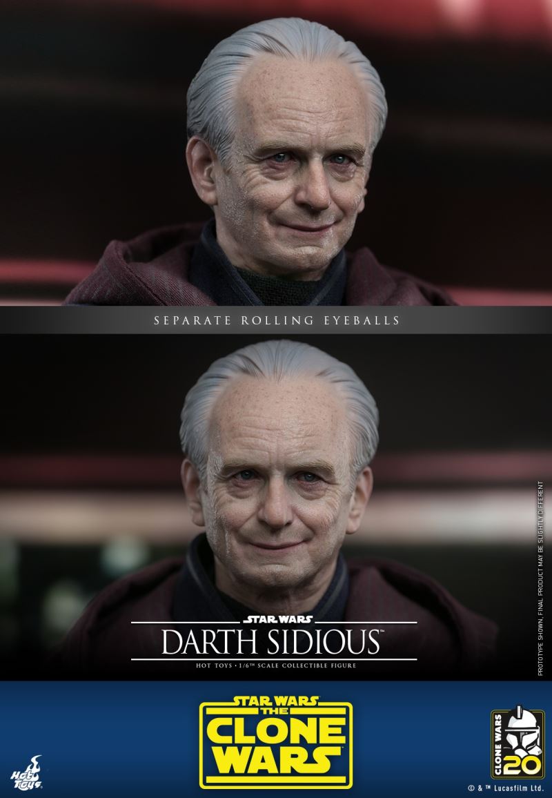 Star Wars: The Clone Wars Darth Sidious 1/6