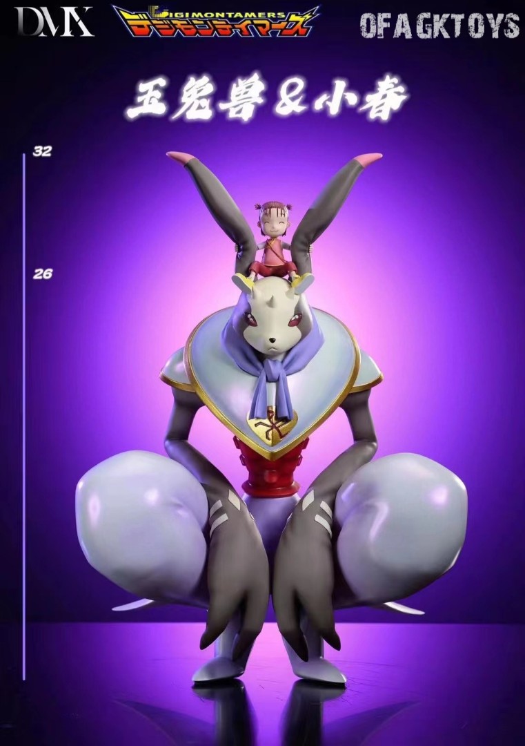 Yutumon & Koharu - Digimon