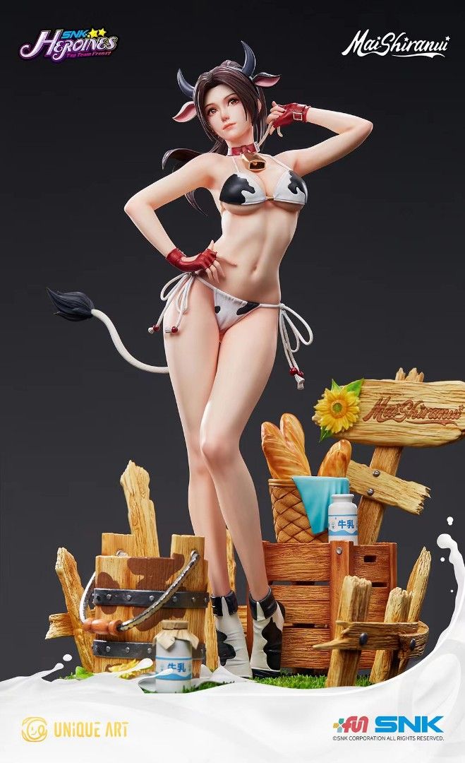 SNK Goddess Super Smash Bros. Mai Shiranui Cow Ver