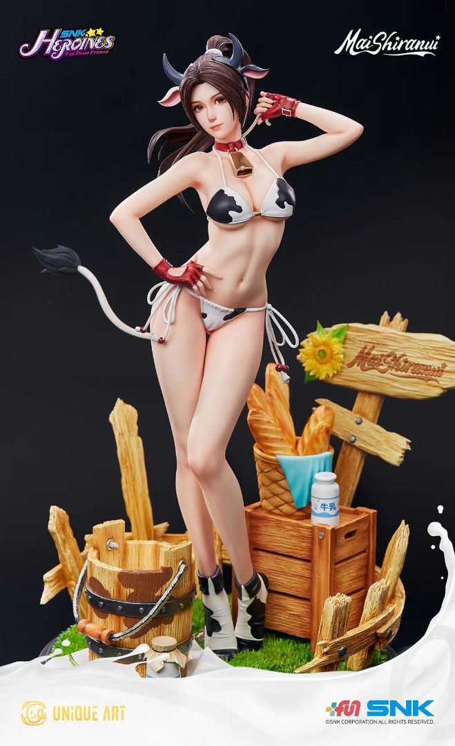 SNK Goddess Super Smash Bros. Mai Shiranui Cow Ver