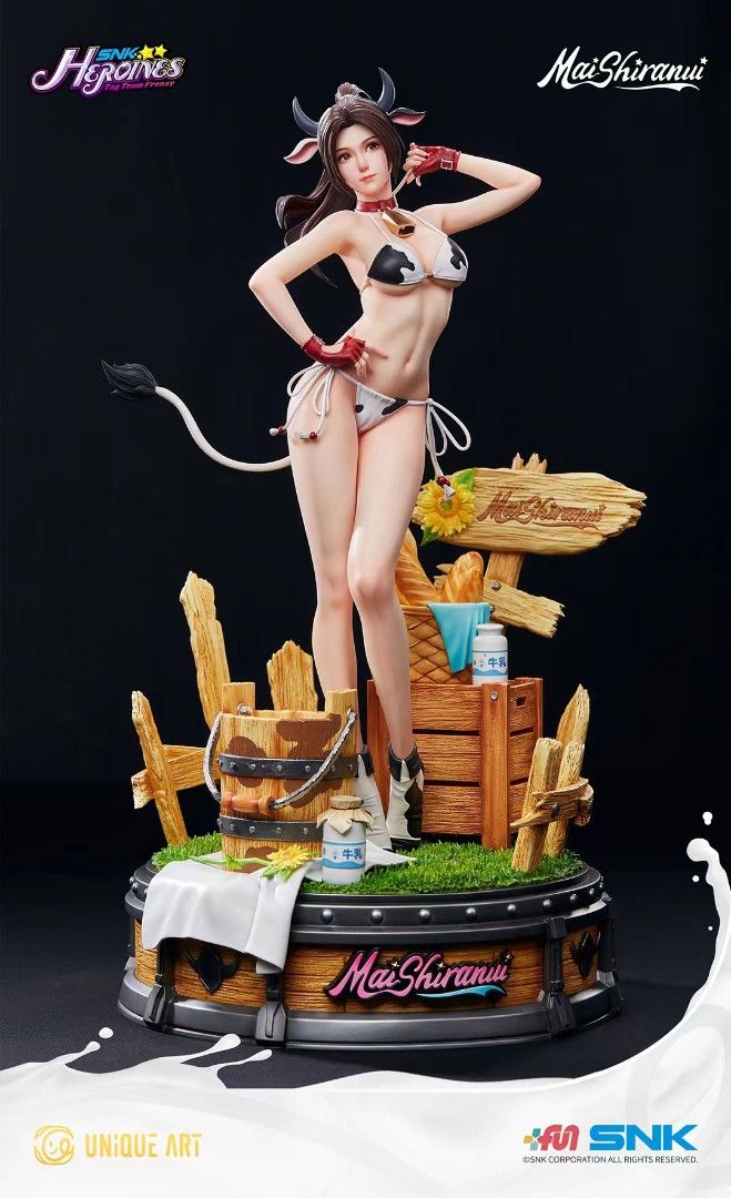 SNK Goddess Super Smash Bros. Mai Shiranui Cow Ver