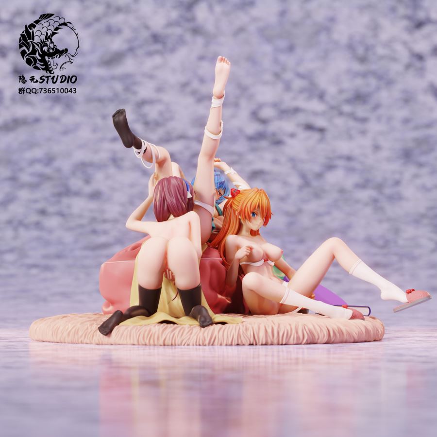 Asuka Langley Soryu & Ayanami Rei & Mari Makinami Illustrious