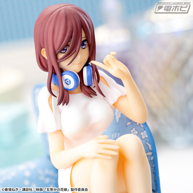The Quintessential Quintuplets Chokonose Premium Figure Miku Nakano
