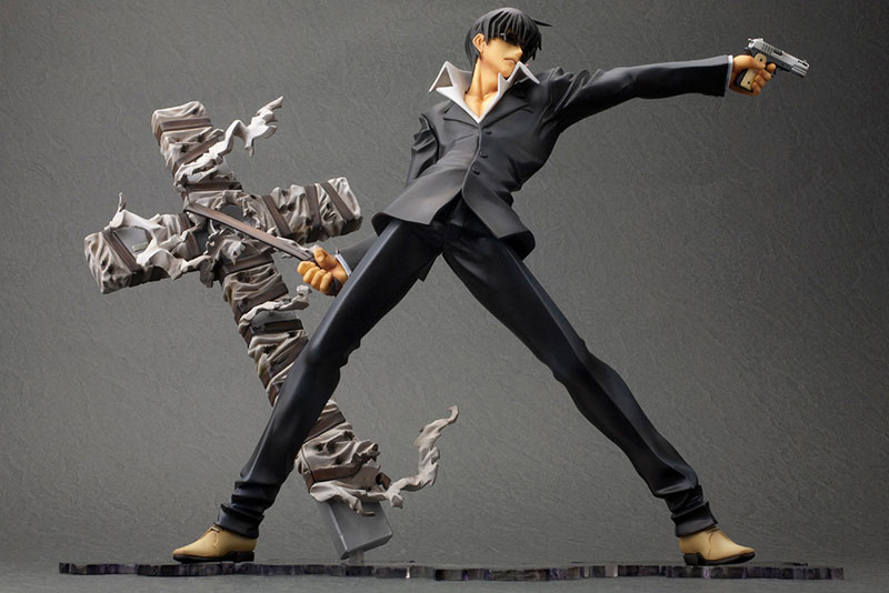ARTFX J Movie Trigun Badlands Rumble Nicholas D. Wolfwood Renewal Package ver