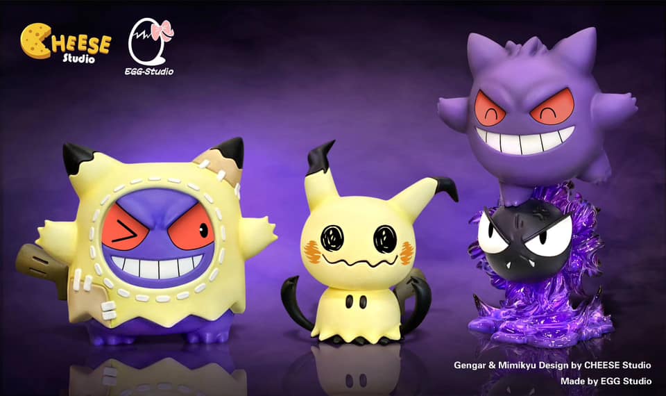 Gengar & Mimikyu - Pokemon