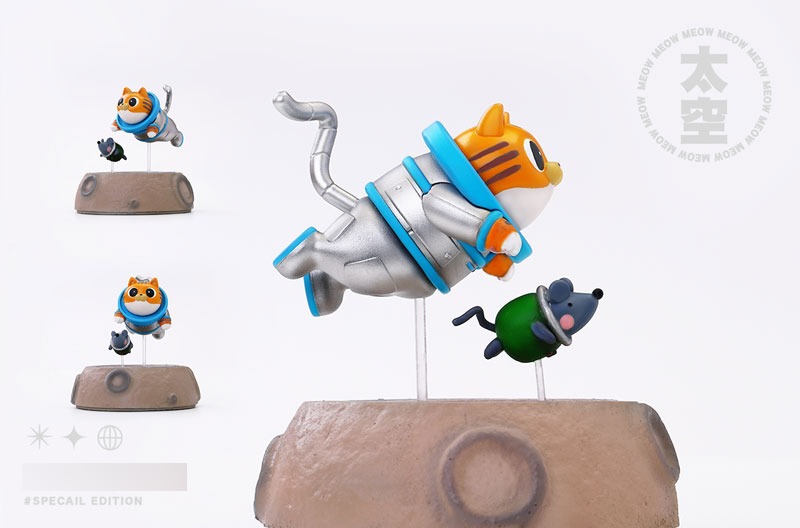 Uchuu Hikou Nyan CATSTRONAUT Trading Figure