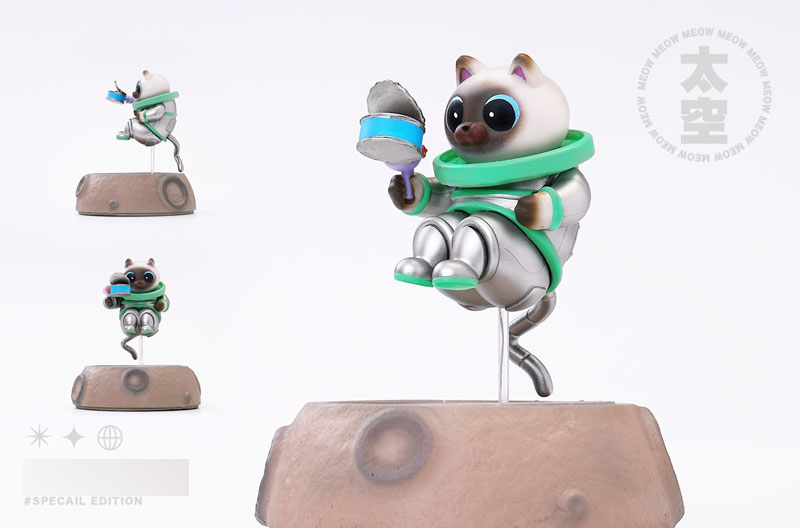 Uchuu Hikou Nyan CATSTRONAUT Trading Figure