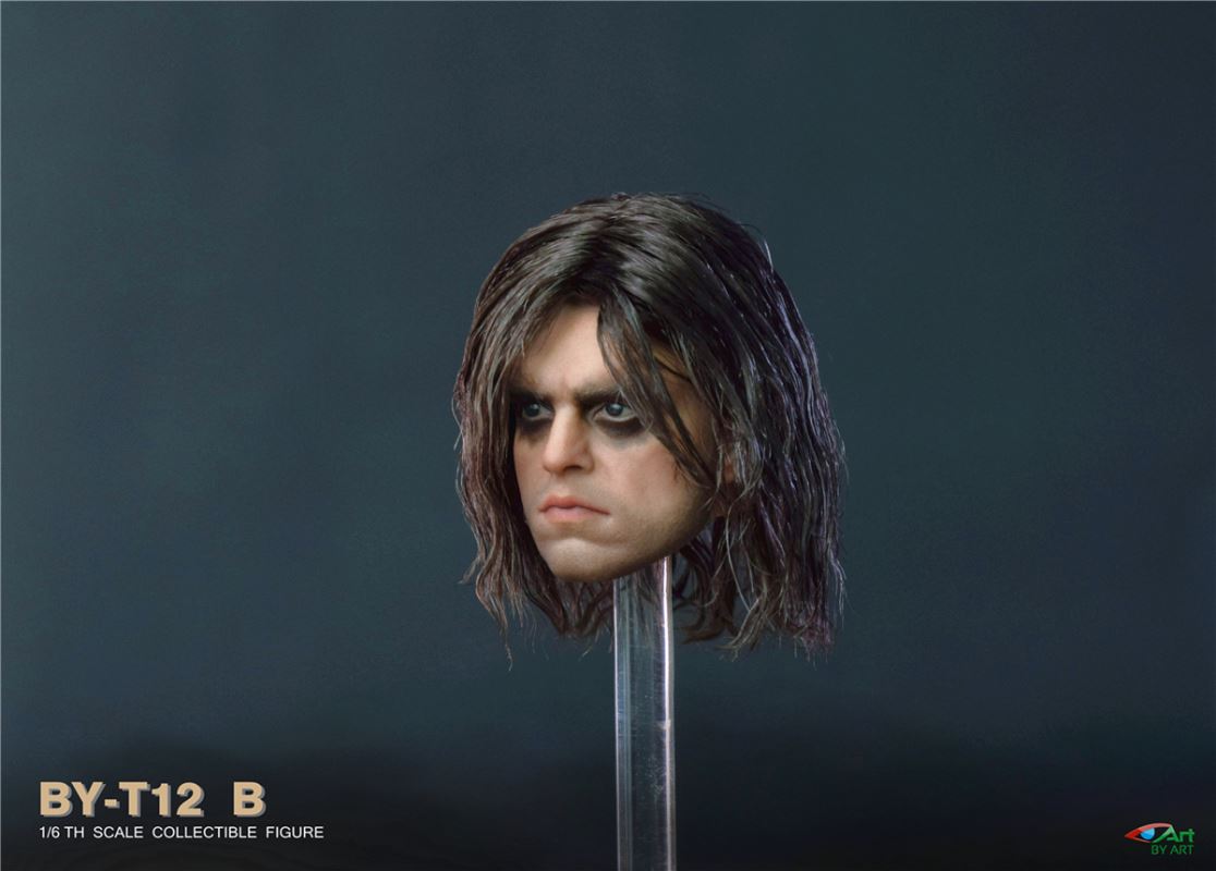 Male Head Sculpture (BY-T12) 1/6