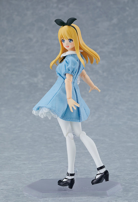 figma Styles Female body (Alice) with Dress + Apron Outfit