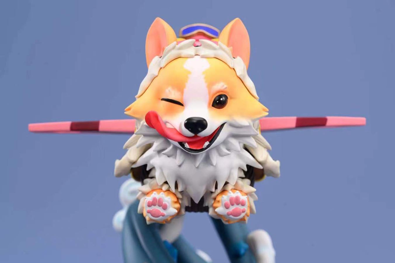 Kirby & Corgi Airplane