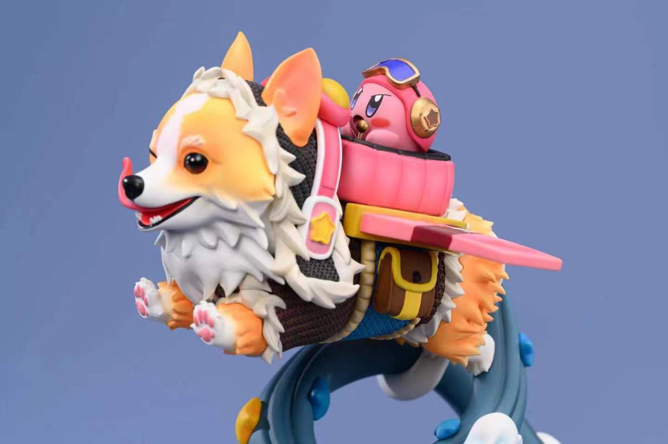 Kirby & Corgi Airplane
