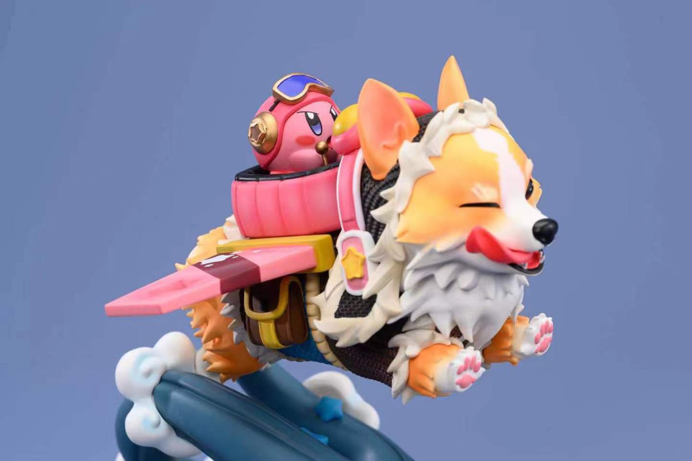 Kirby & Corgi Airplane