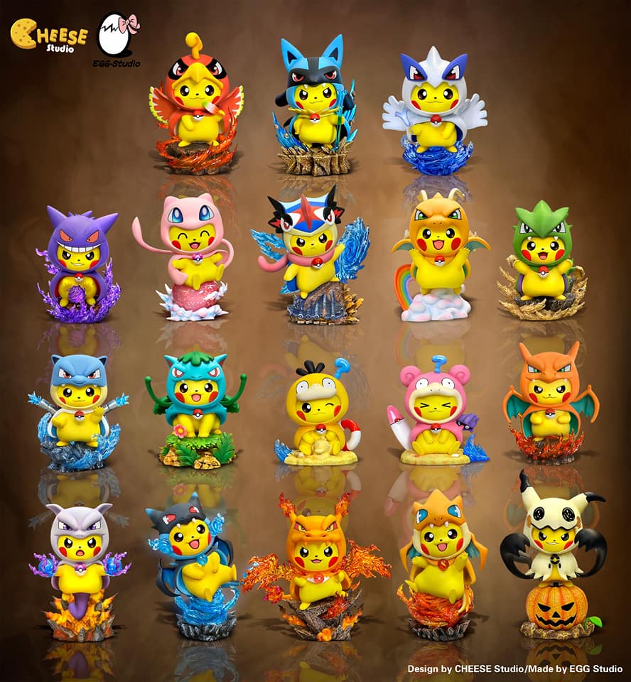 Pikachu cos Lucario - Pokemon