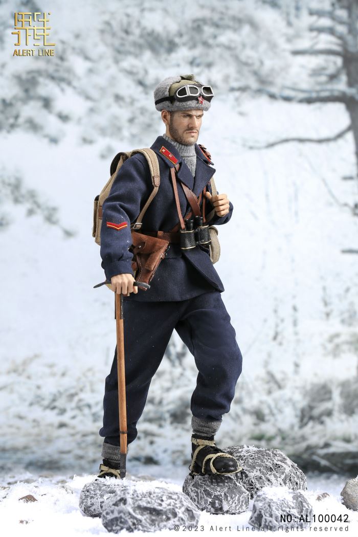 World War II Soviet Mountain Army Officer 1/6