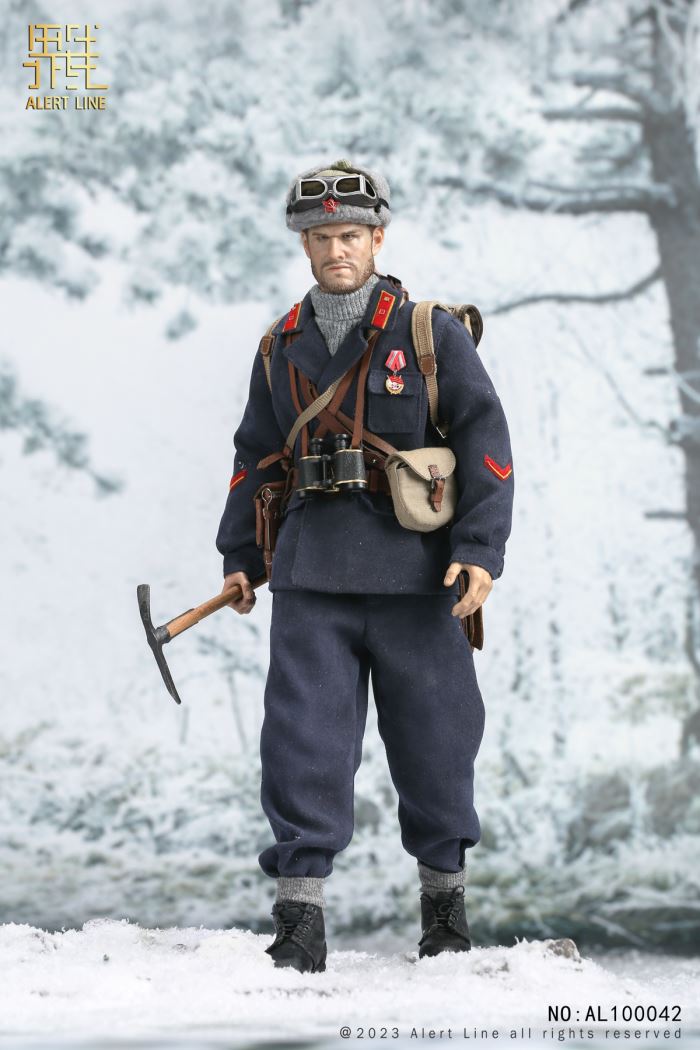 World War II Soviet Mountain Army Officer 1/6