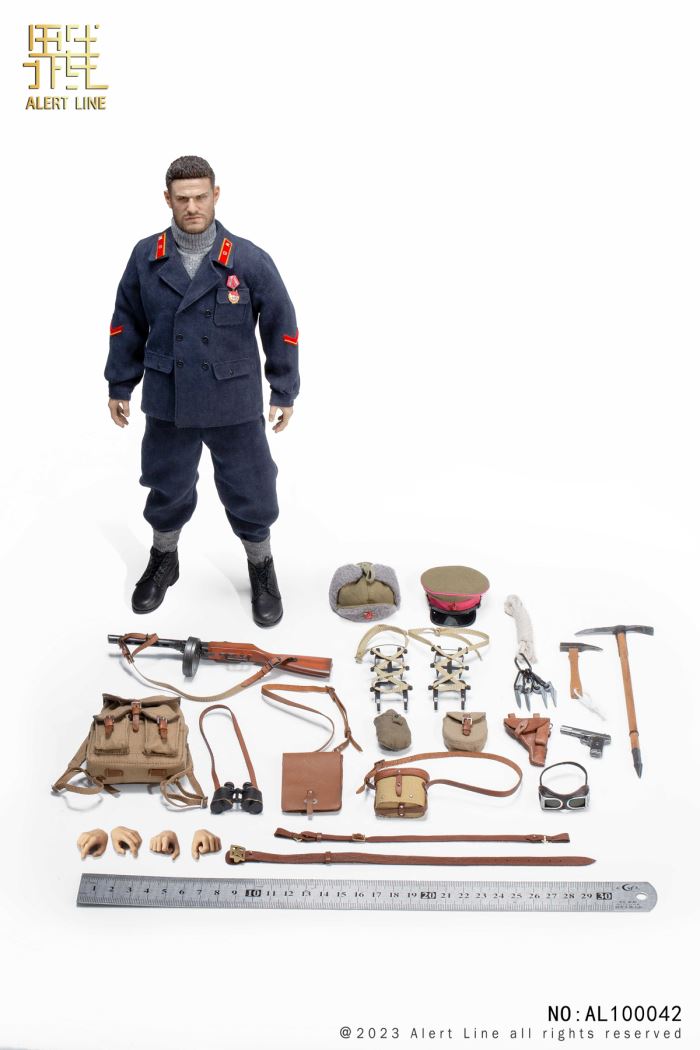 World War II Soviet Mountain Army Officer 1/6