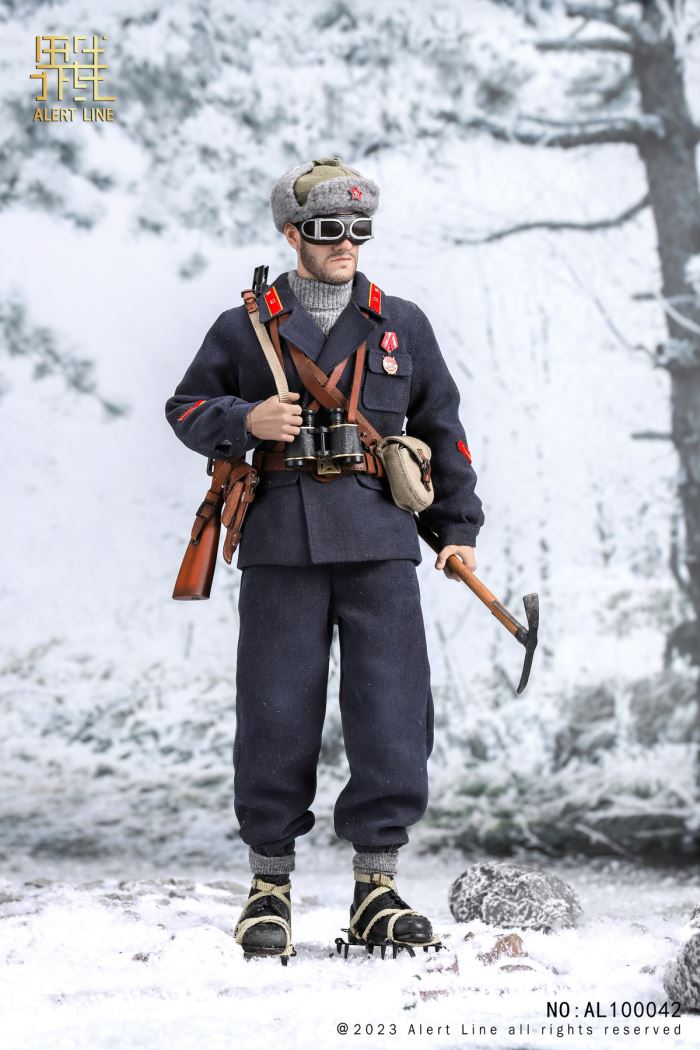 World War II Soviet Mountain Army Officer 1/6